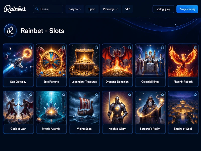 Слоти Rainbet казино Україна